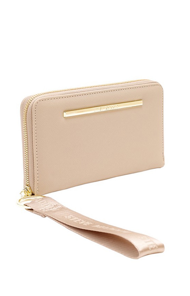 Bzip-Web Beige Handbags