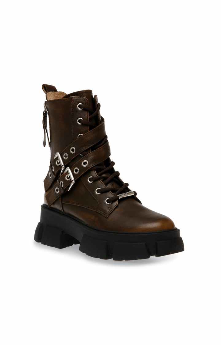 Traction Brown Boots
