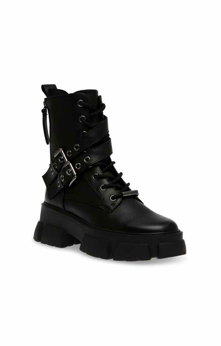Traction Black Boots