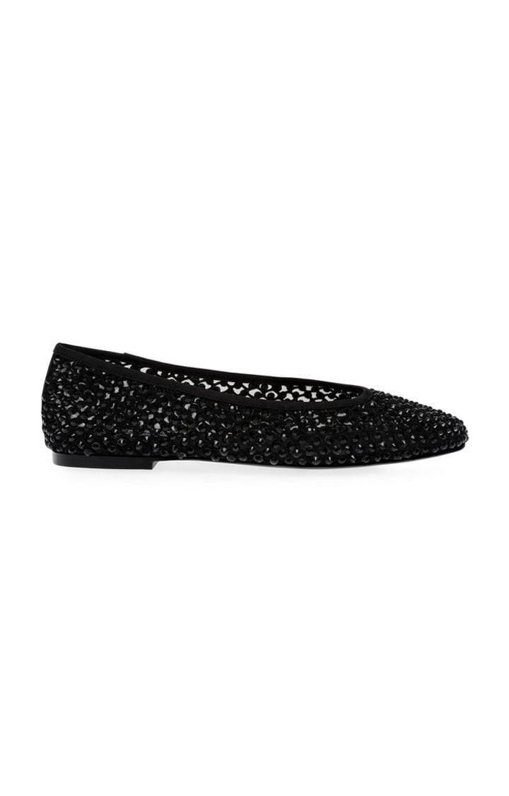 Marli Black Closed Flats & Ballerinas