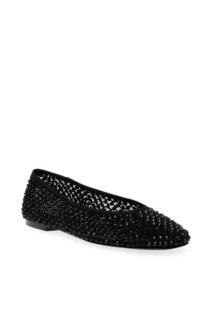 Marli Black Closed Flats & Ballerinas
