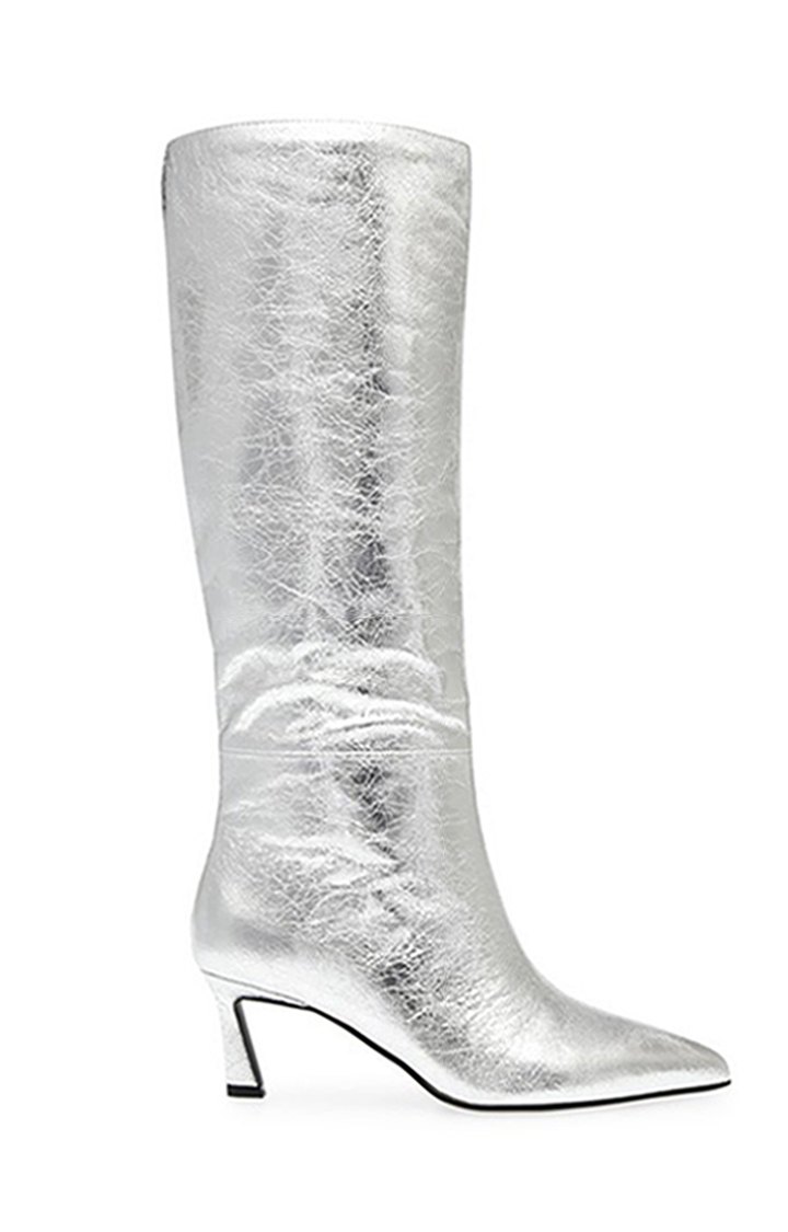 Lavan Silver Boots