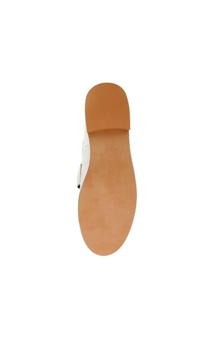 Cathedral White Closed Flats & Ballerinas