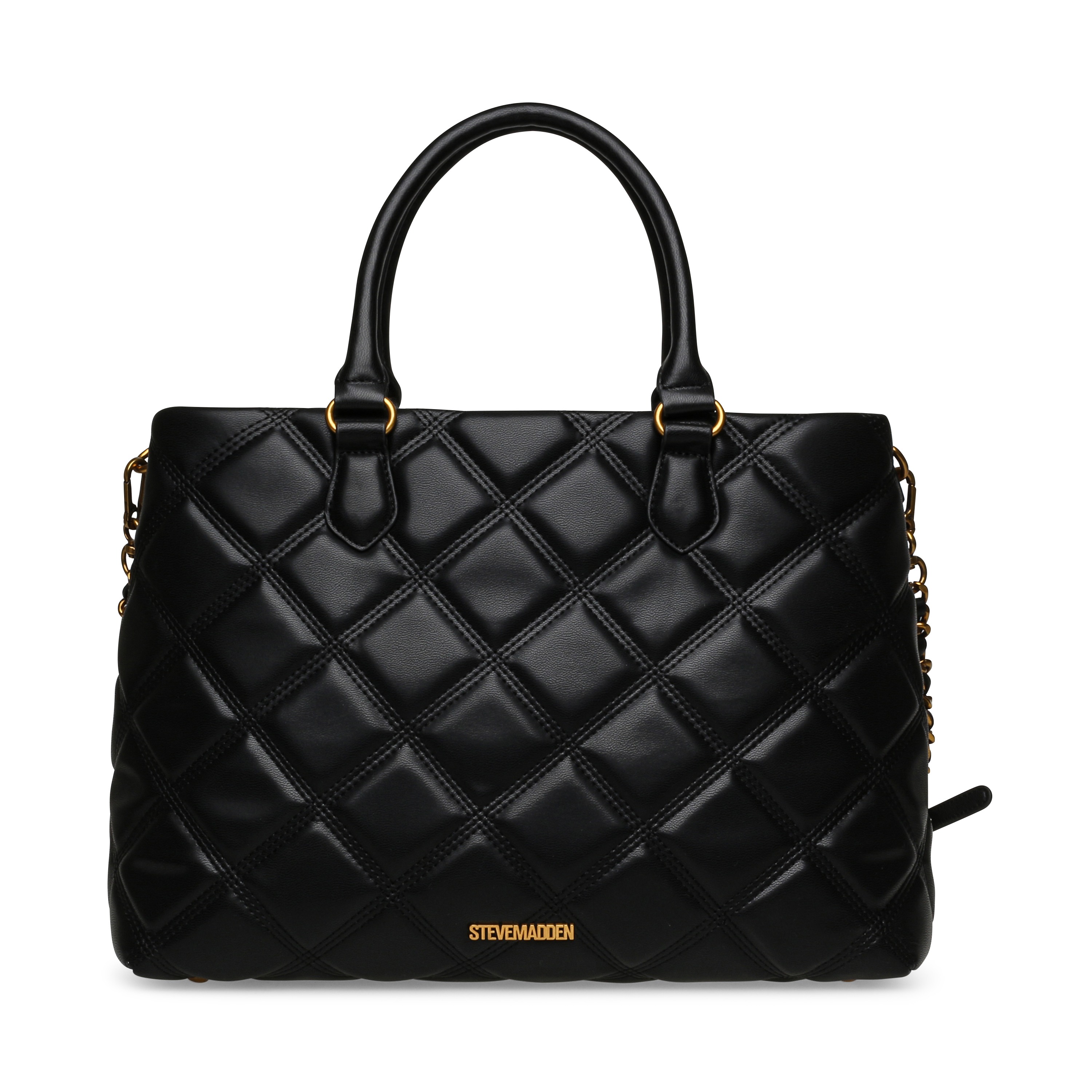 BABBI GOLD-BLACK TOTE