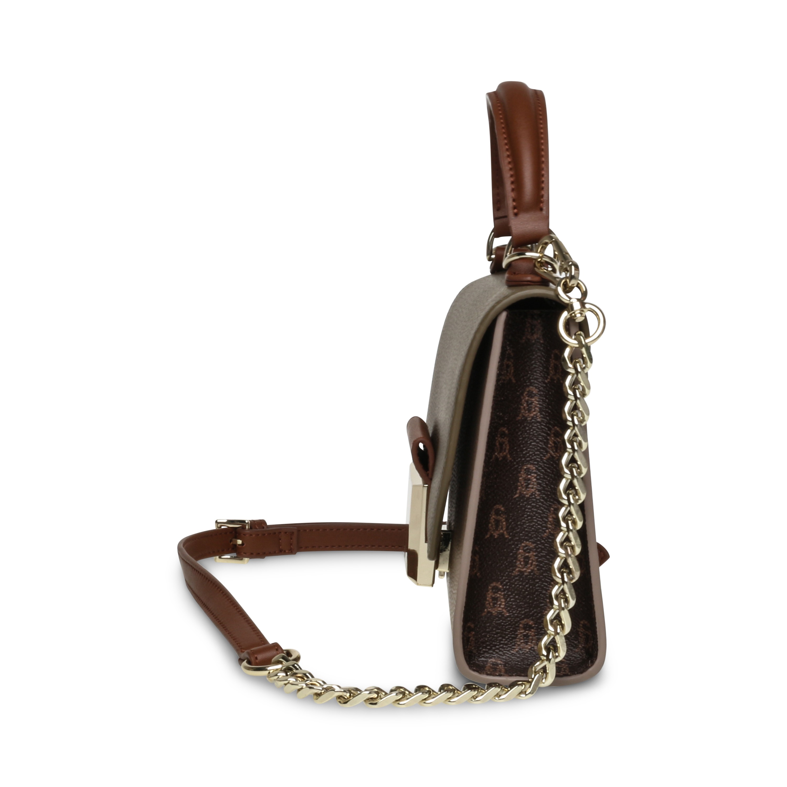 BANTON TAUPE MULTI SATCHEL