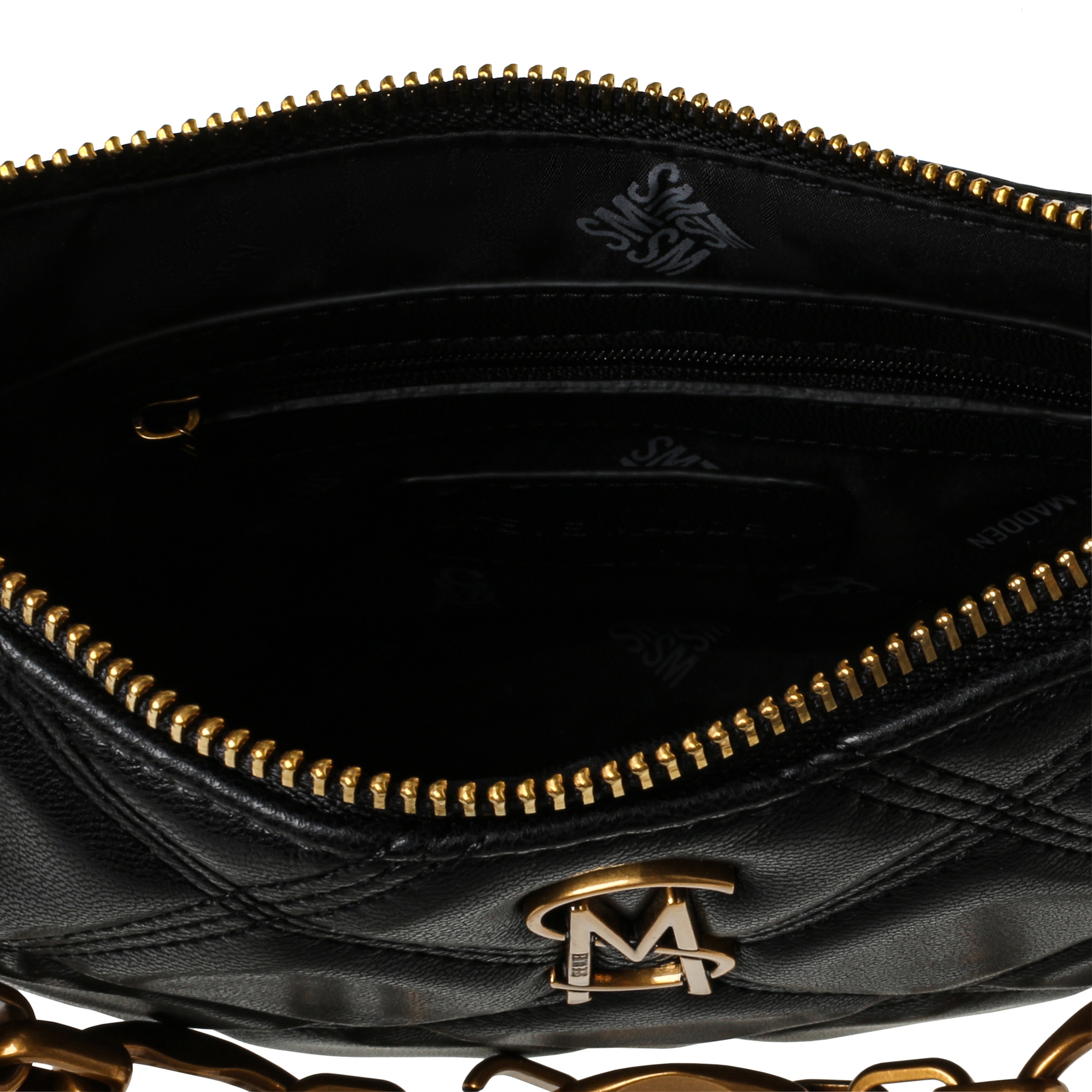 Baura Gold-Black Crossbody