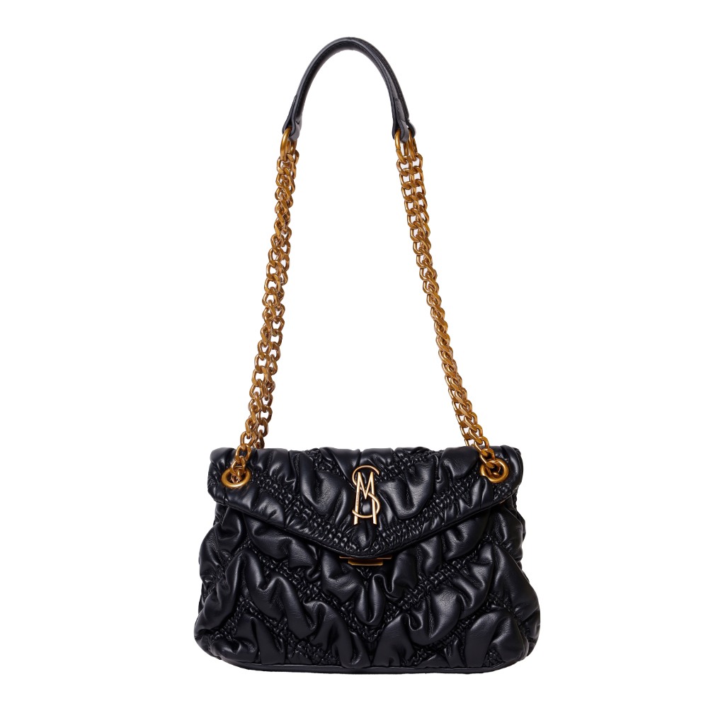 Bbleu-G Black-Gold Crossbody