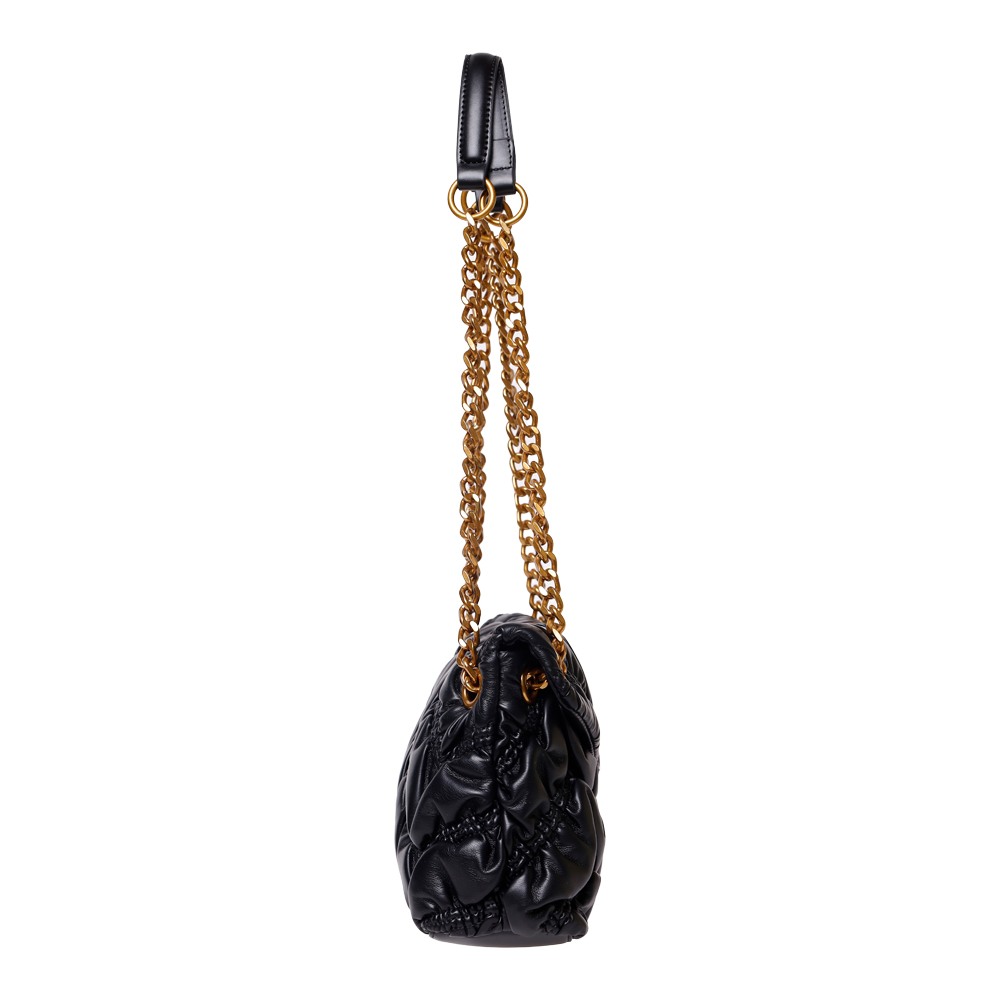 Bbleu-G Black-Gold Crossbody