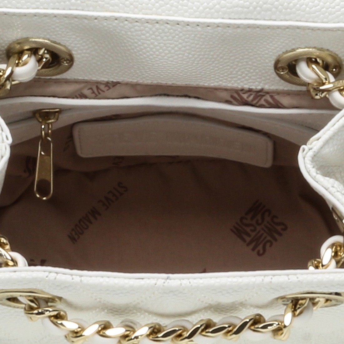 Bcherish White Backpack