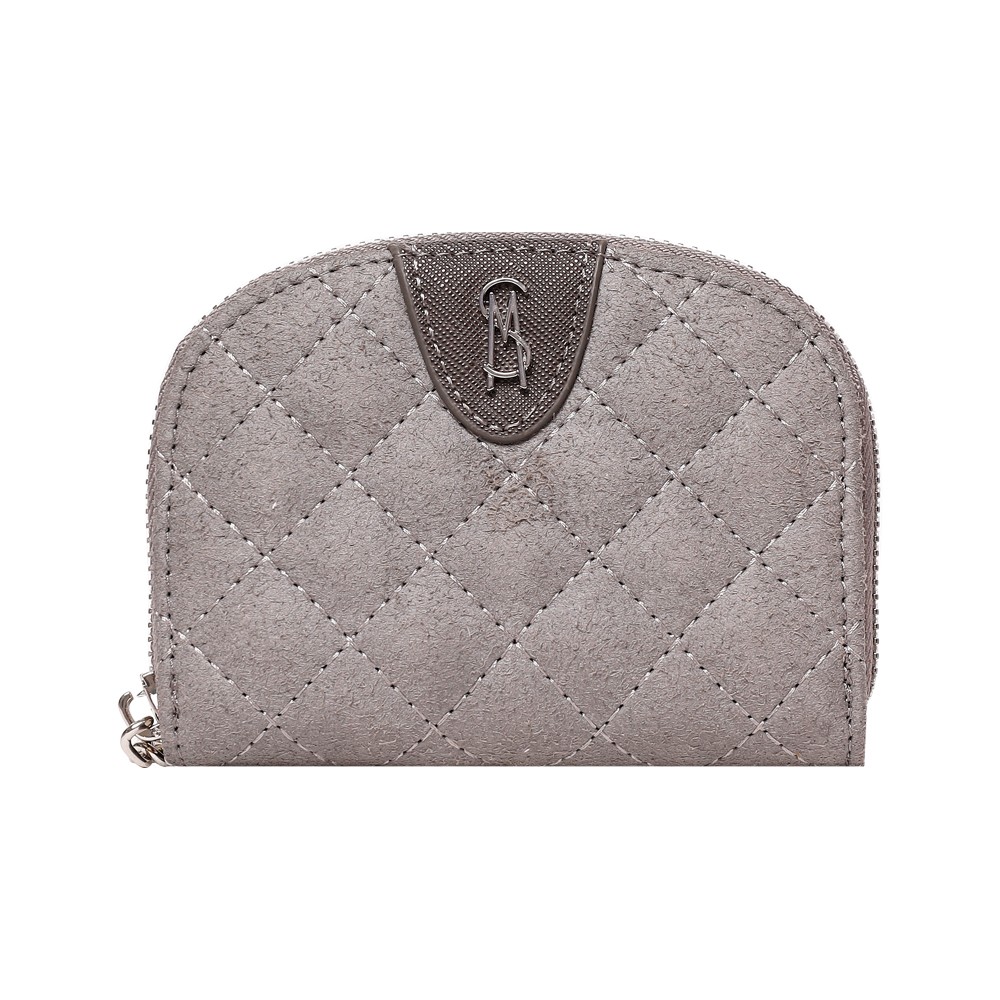 Bcleff Grey Clutches & Wallets