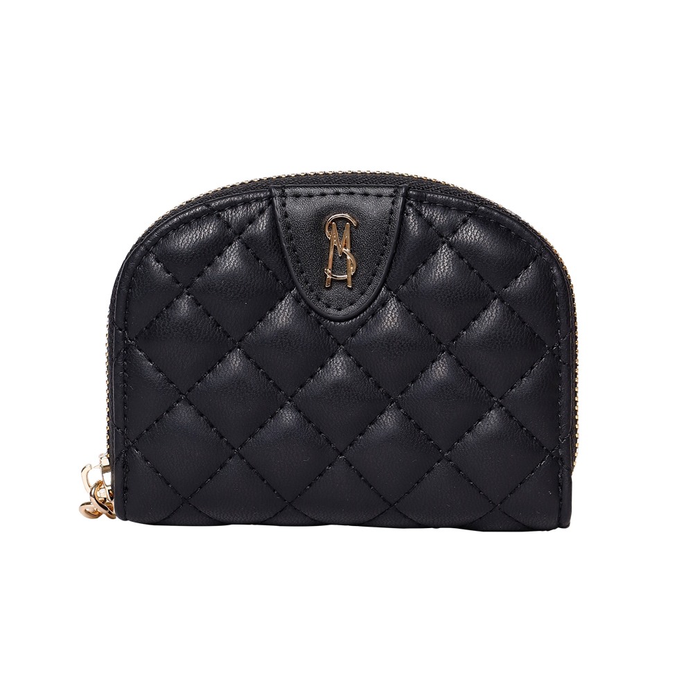Bcleff Black-Gold Clutches & Wallets