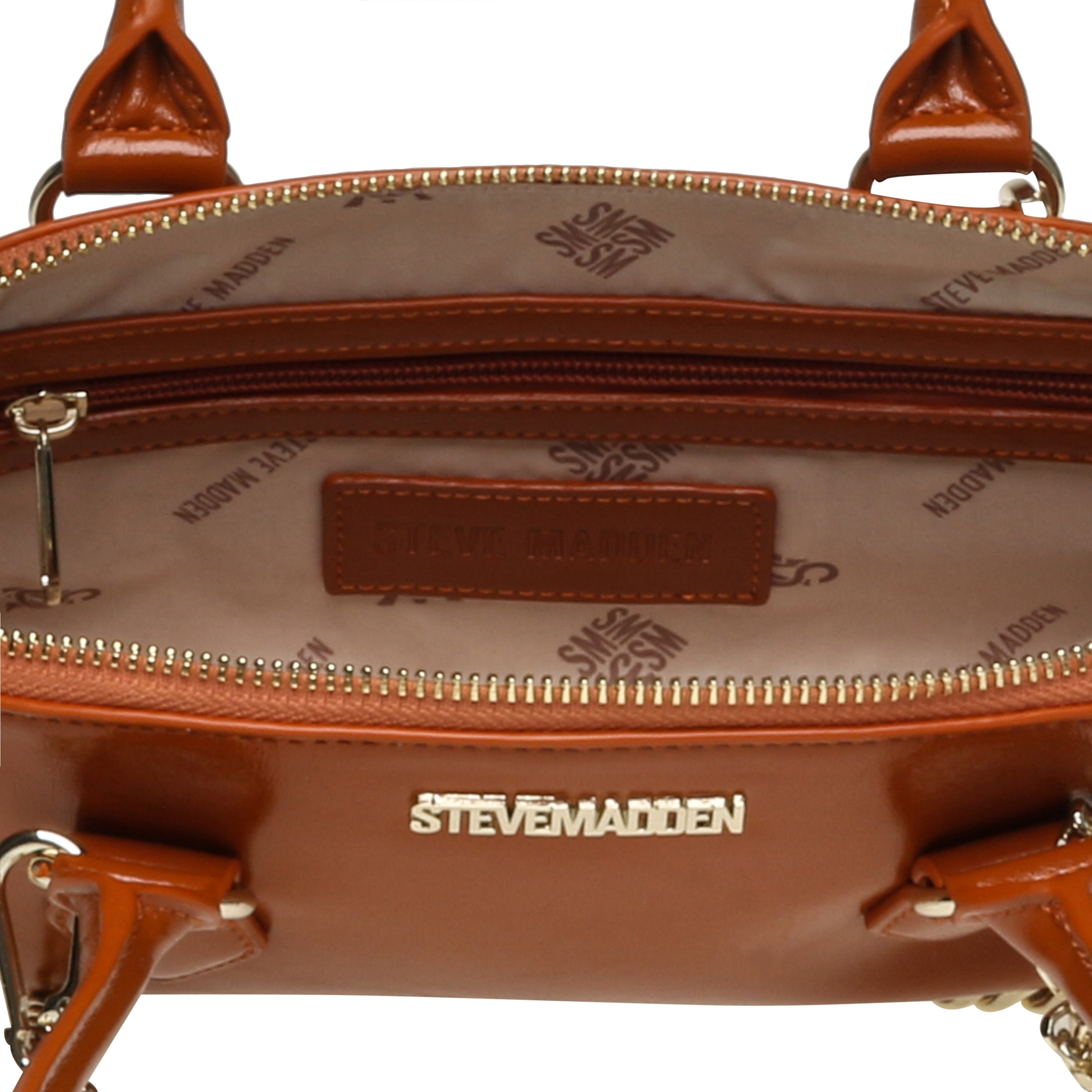 BCURTIS RUST SATCHEL