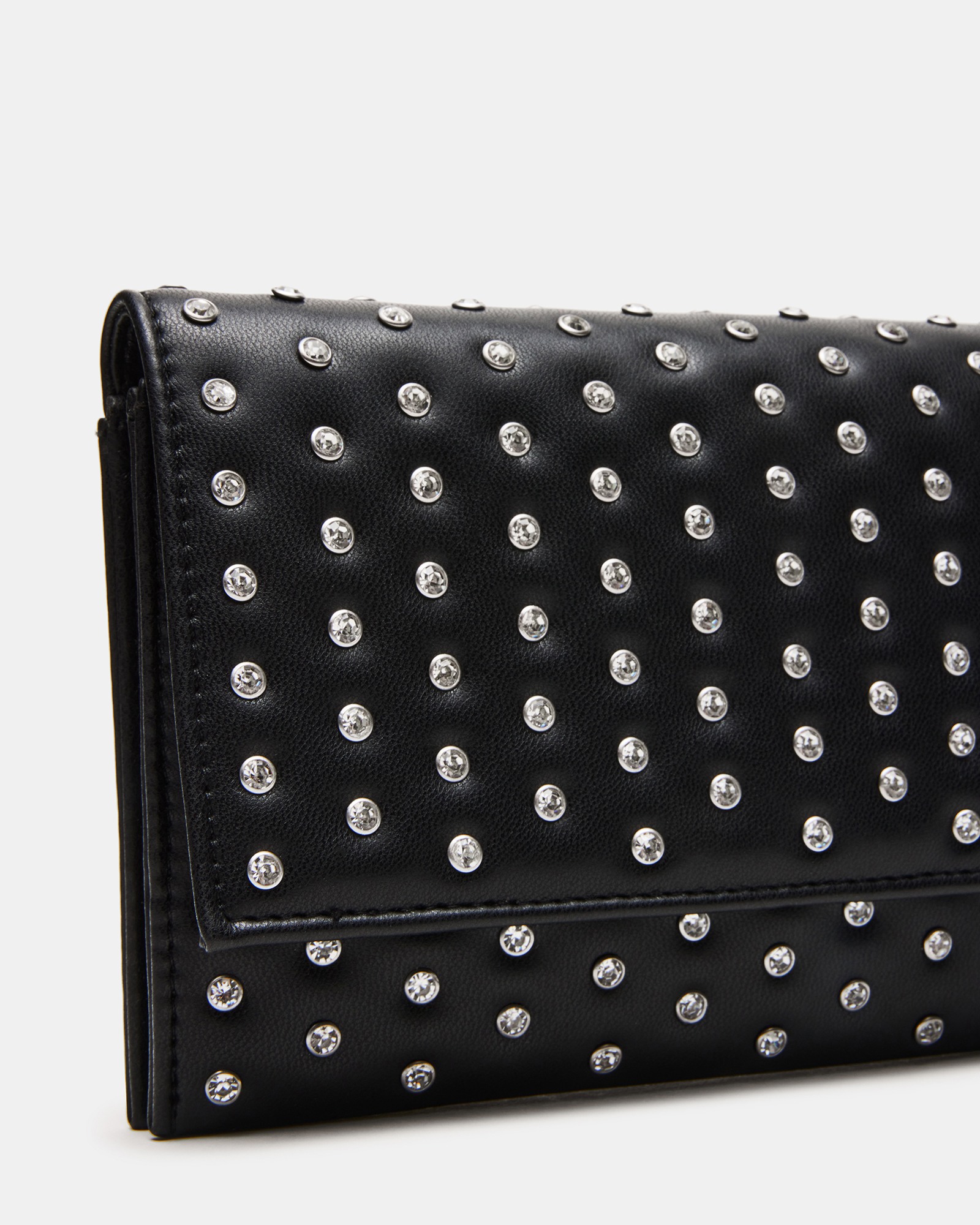 Bdiamond Black-Silver Satchel