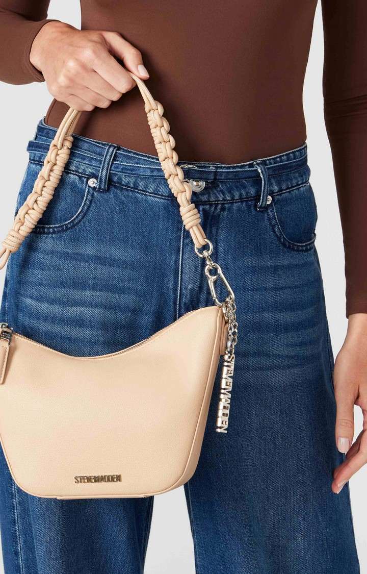 Bkalies Beige Handbags