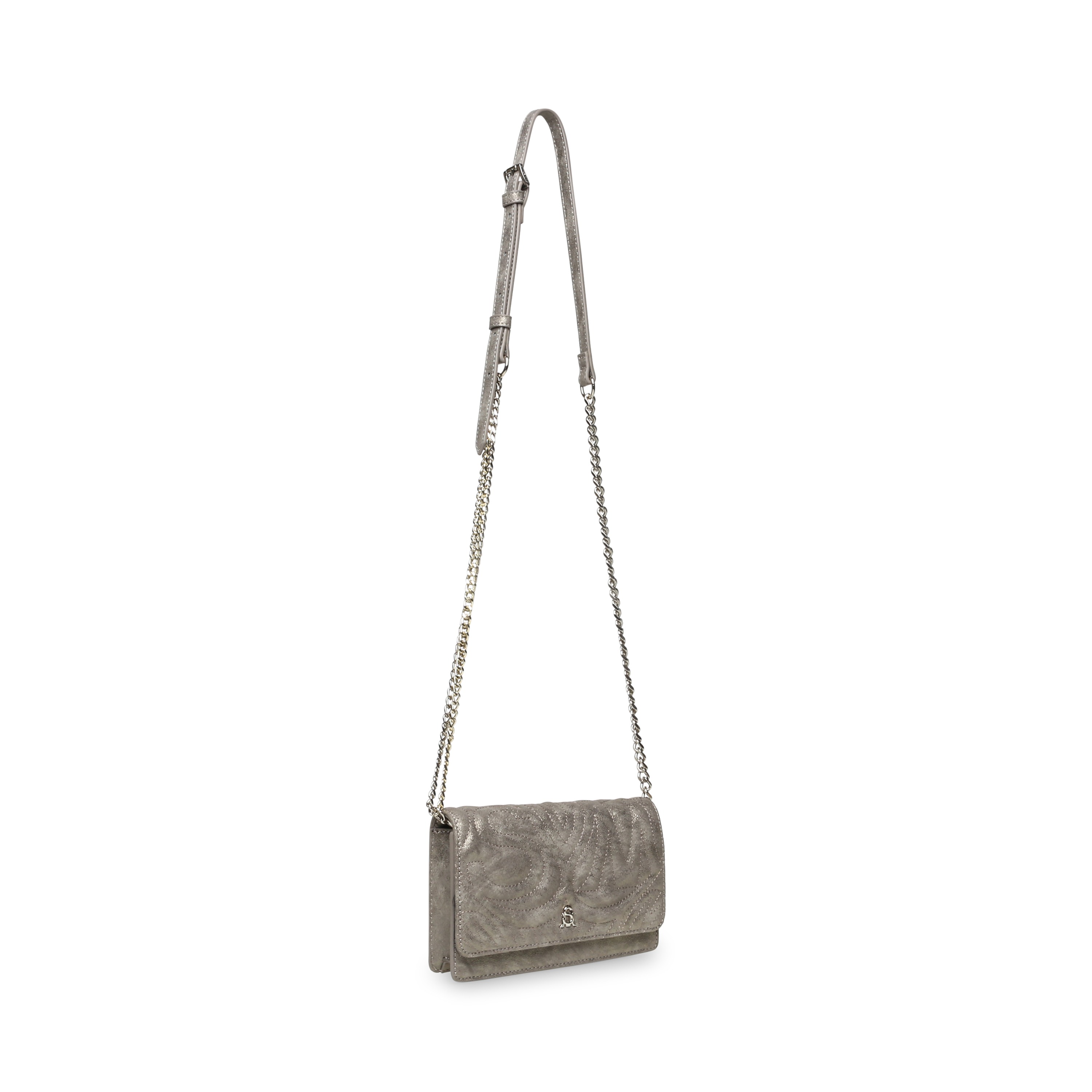 BLASTLY PEWTER CLUTCH