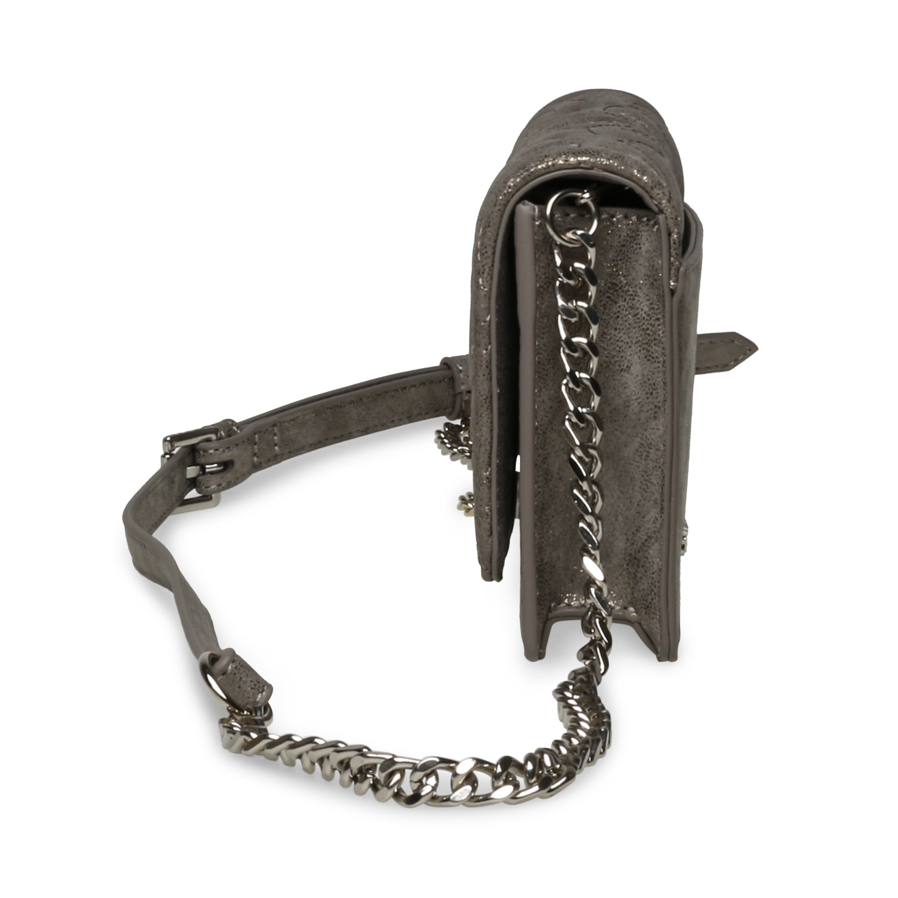 BLASTLY PEWTER CLUTCH