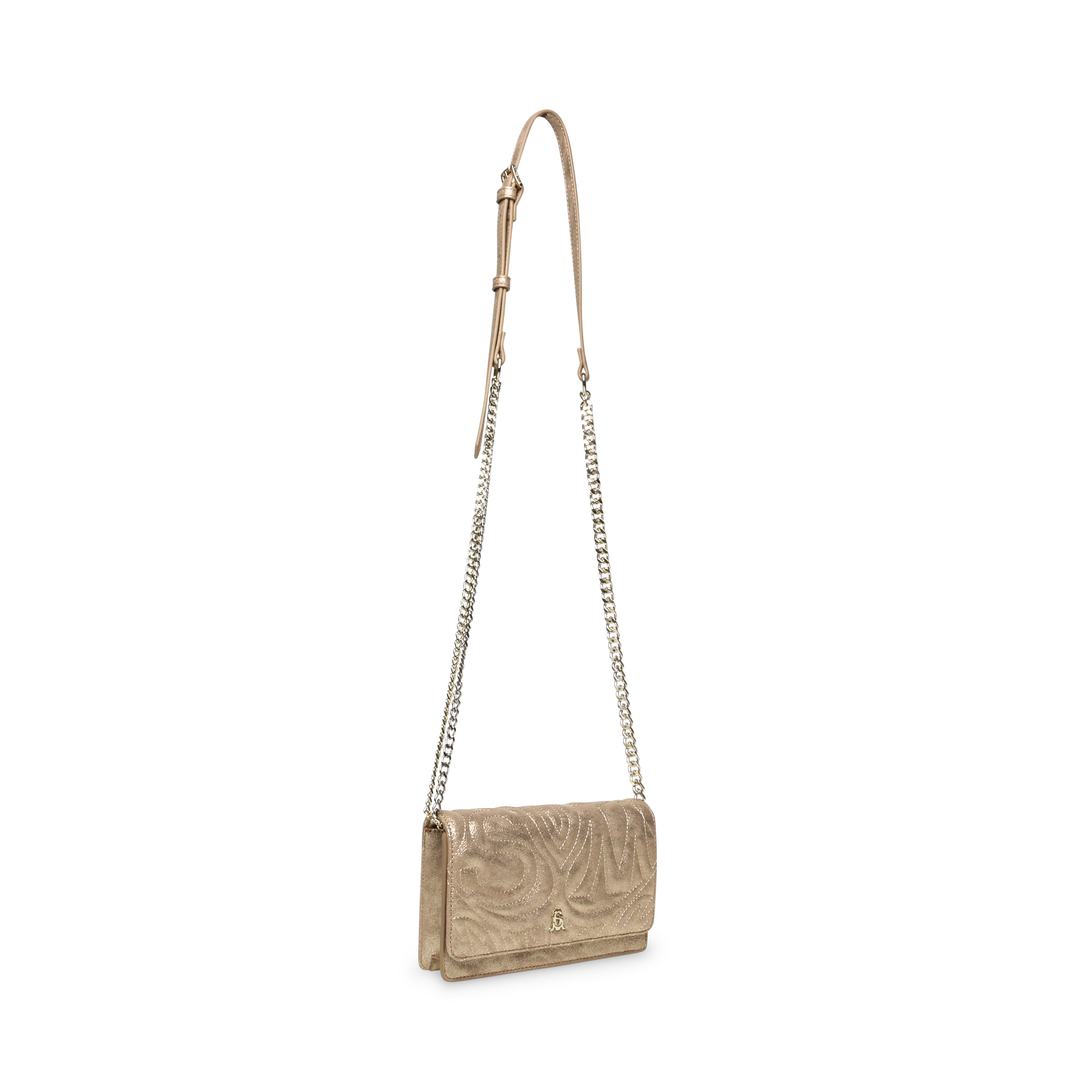 Blastly Gold Clutches & Wallets