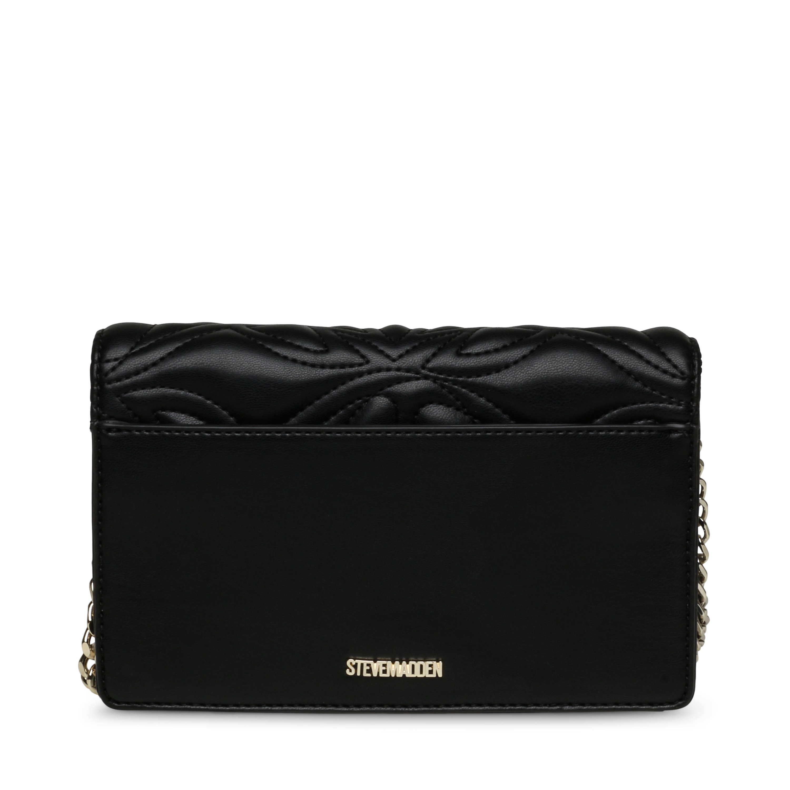 Blastly Black-Gold Clutches & Wallets