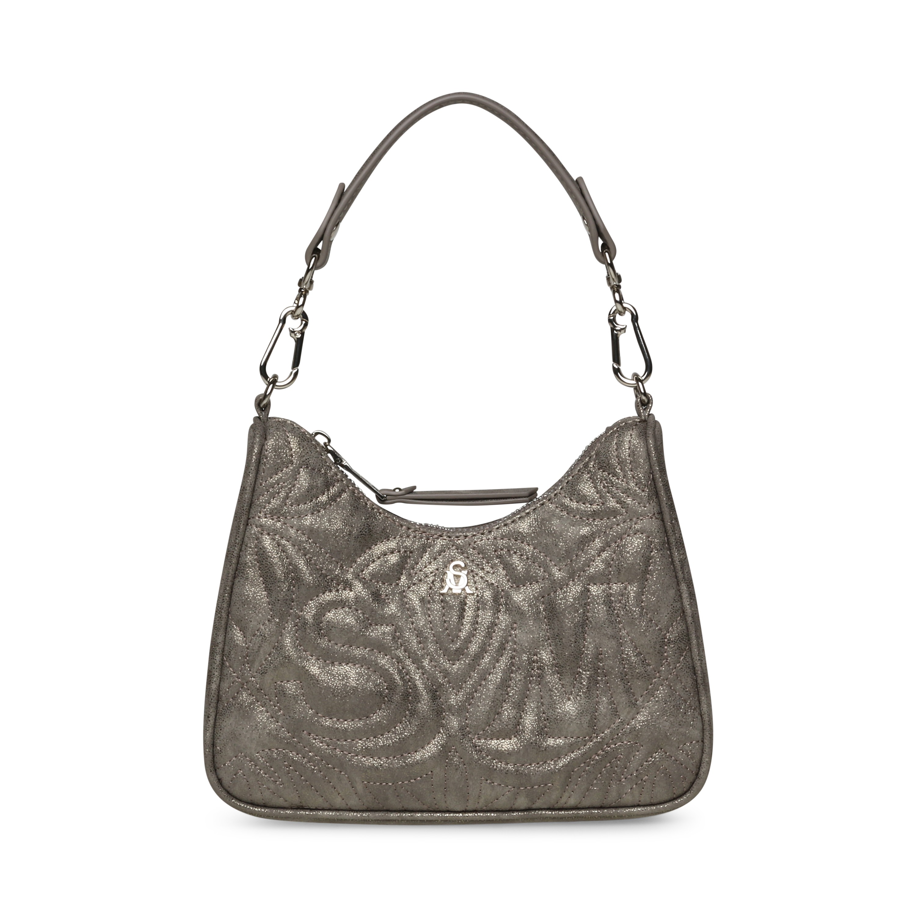Blimited Pewter Satchel