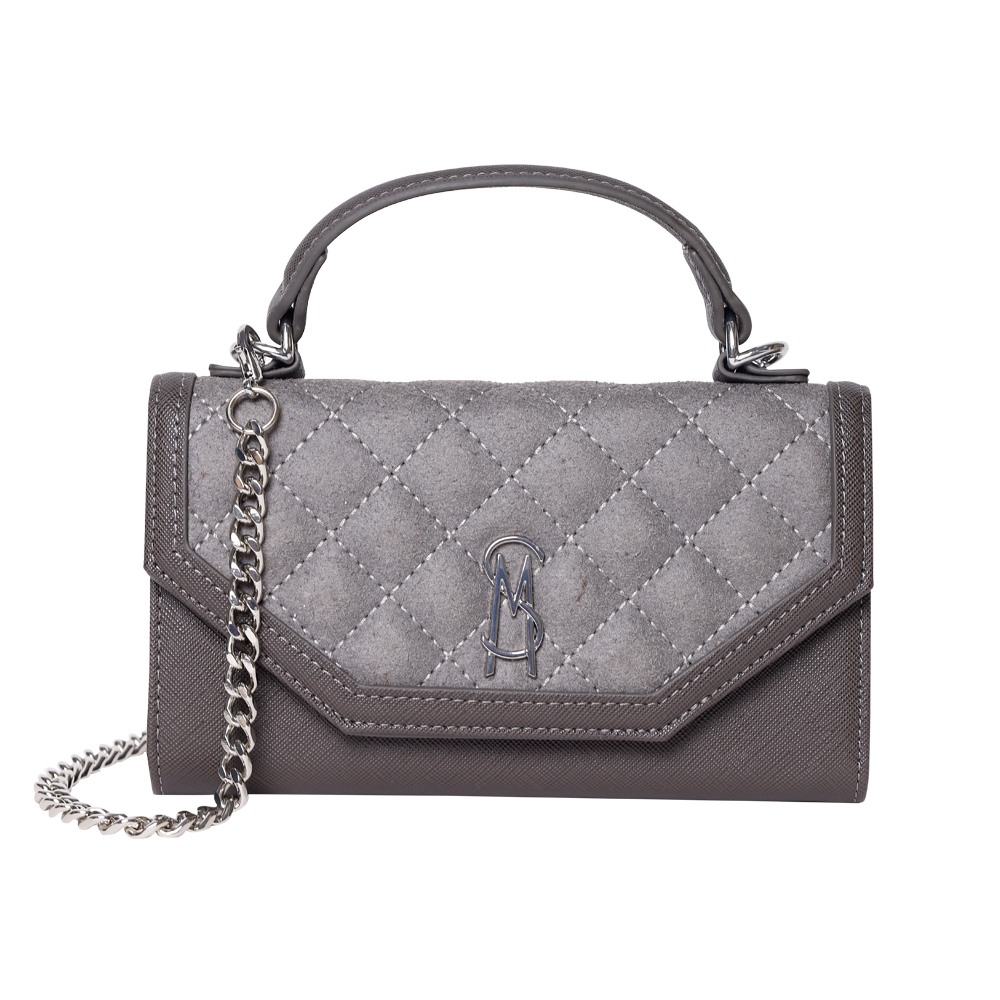 Bmaly Grey Satchel
