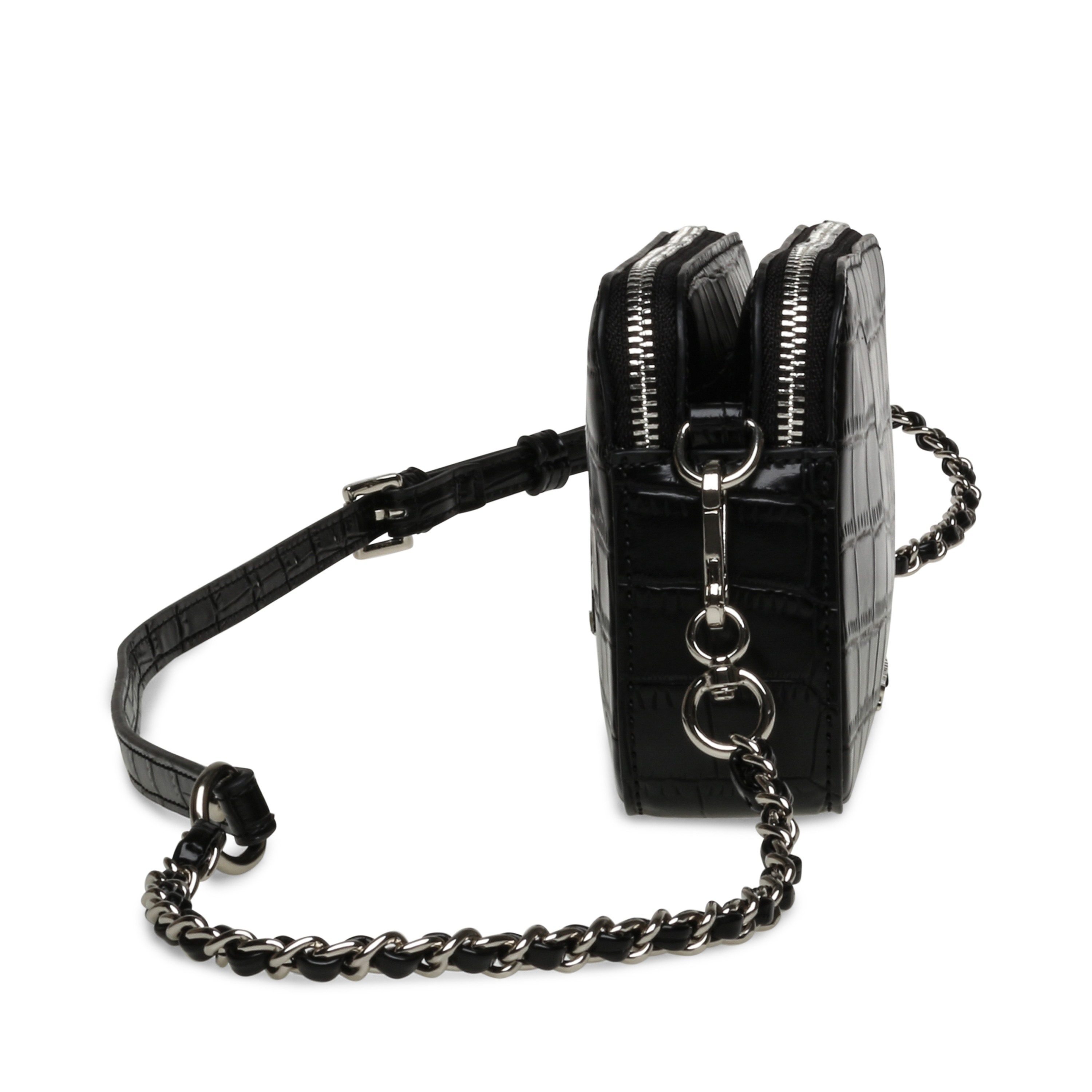 Bmarvisc Black/Silver Crossbody