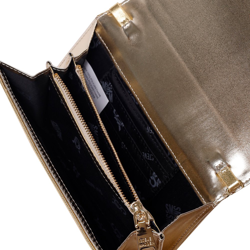 Bmerlo Gold Clutches & Wallets