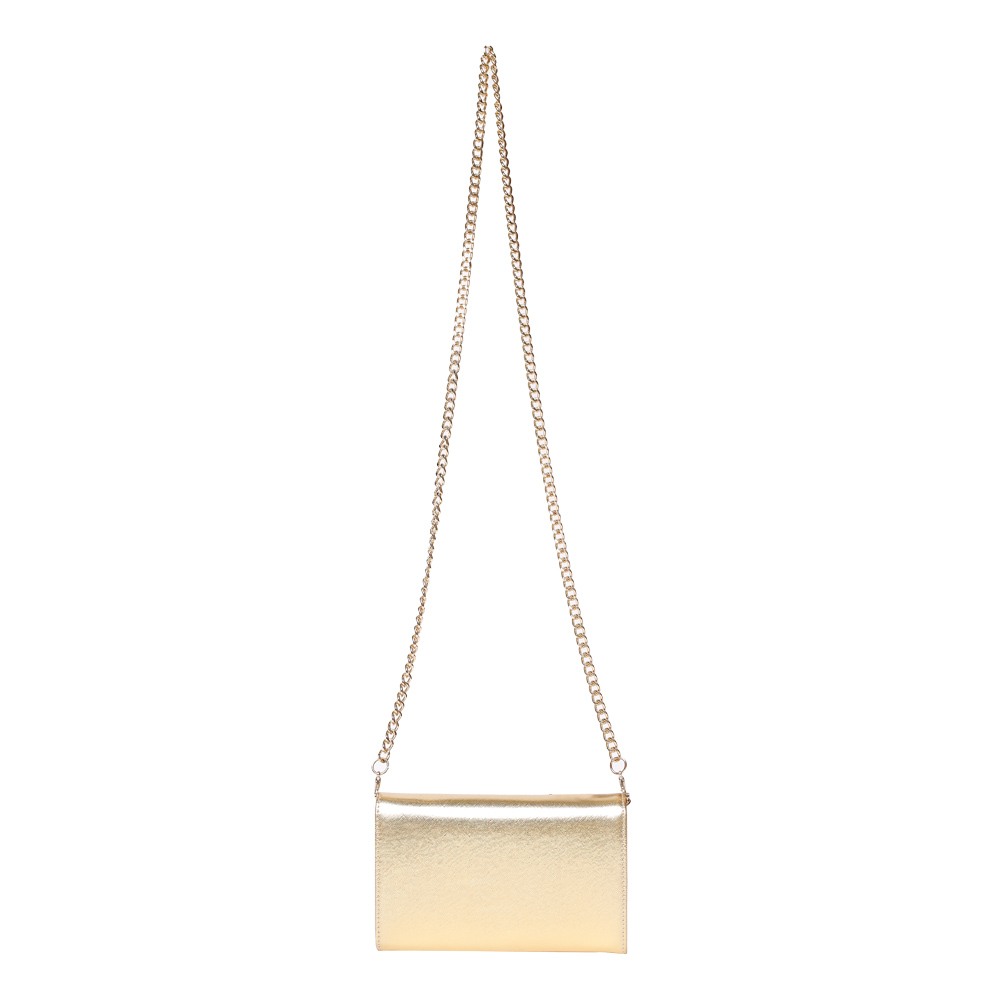 Bmerlo Gold Clutches & Wallets