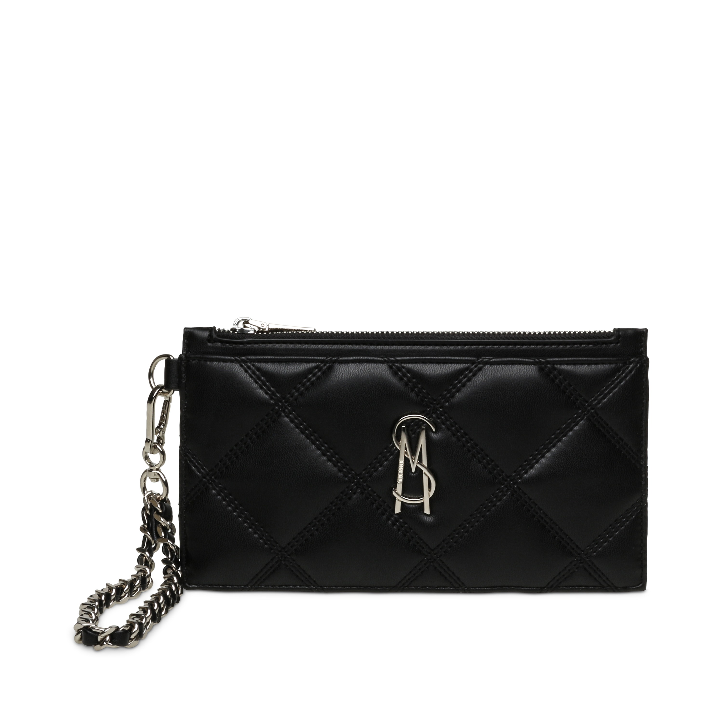 Bmora Black-Silver Clutches & Wallets