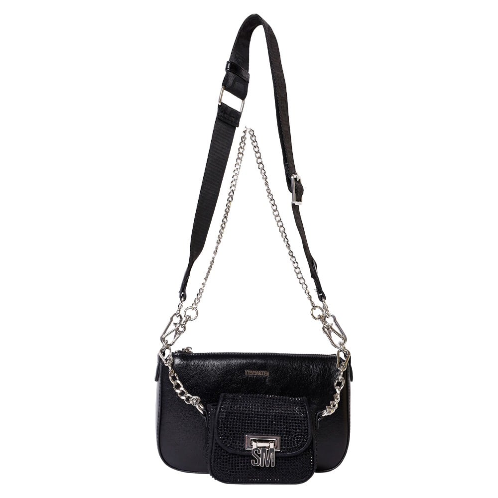 Bnaim-R Black-Silver Crossbody