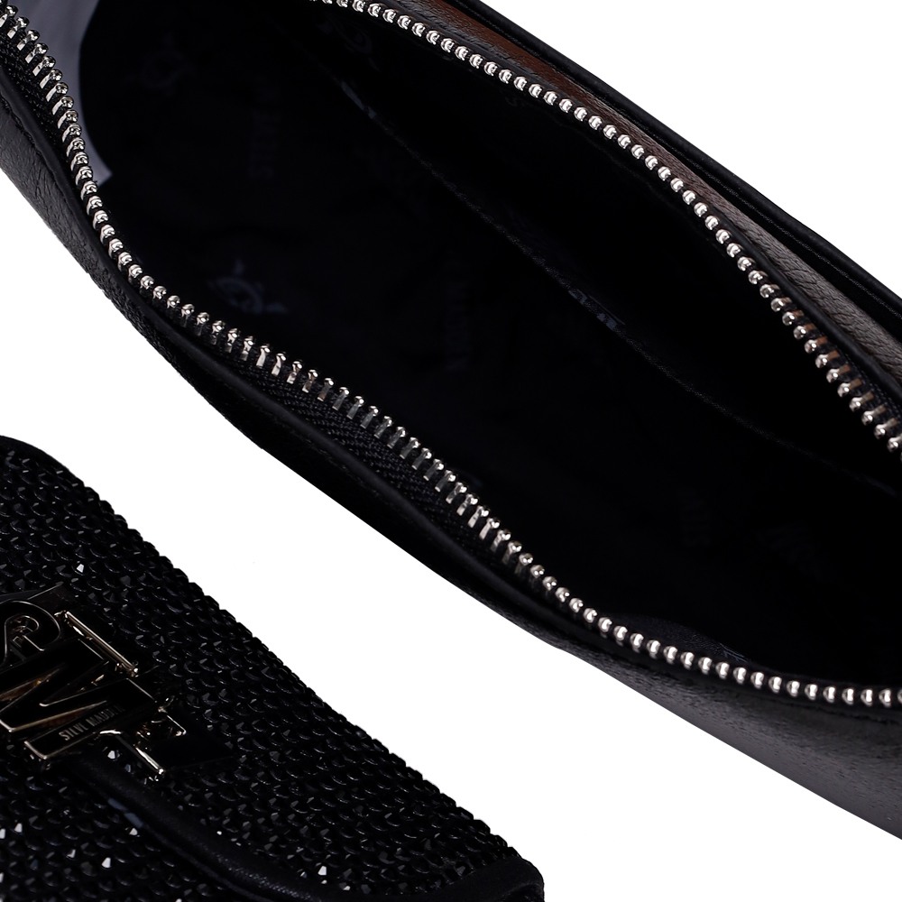 Bnaim-R Black-Silver Crossbody