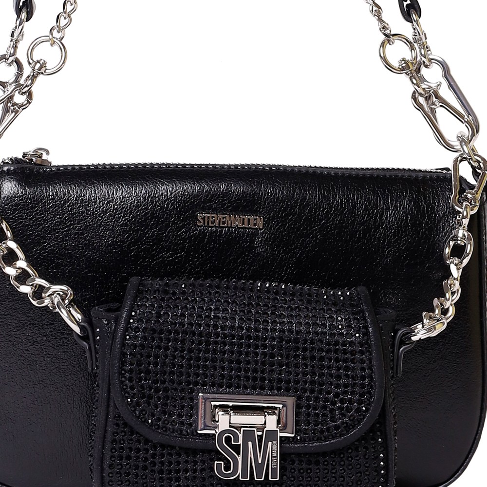Bnaim-R Black-Silver Crossbody