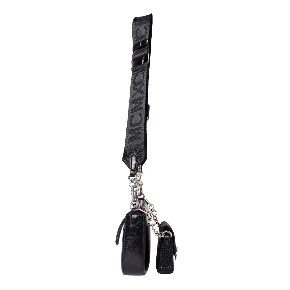 Bnaim-R Black-Silver Crossbody