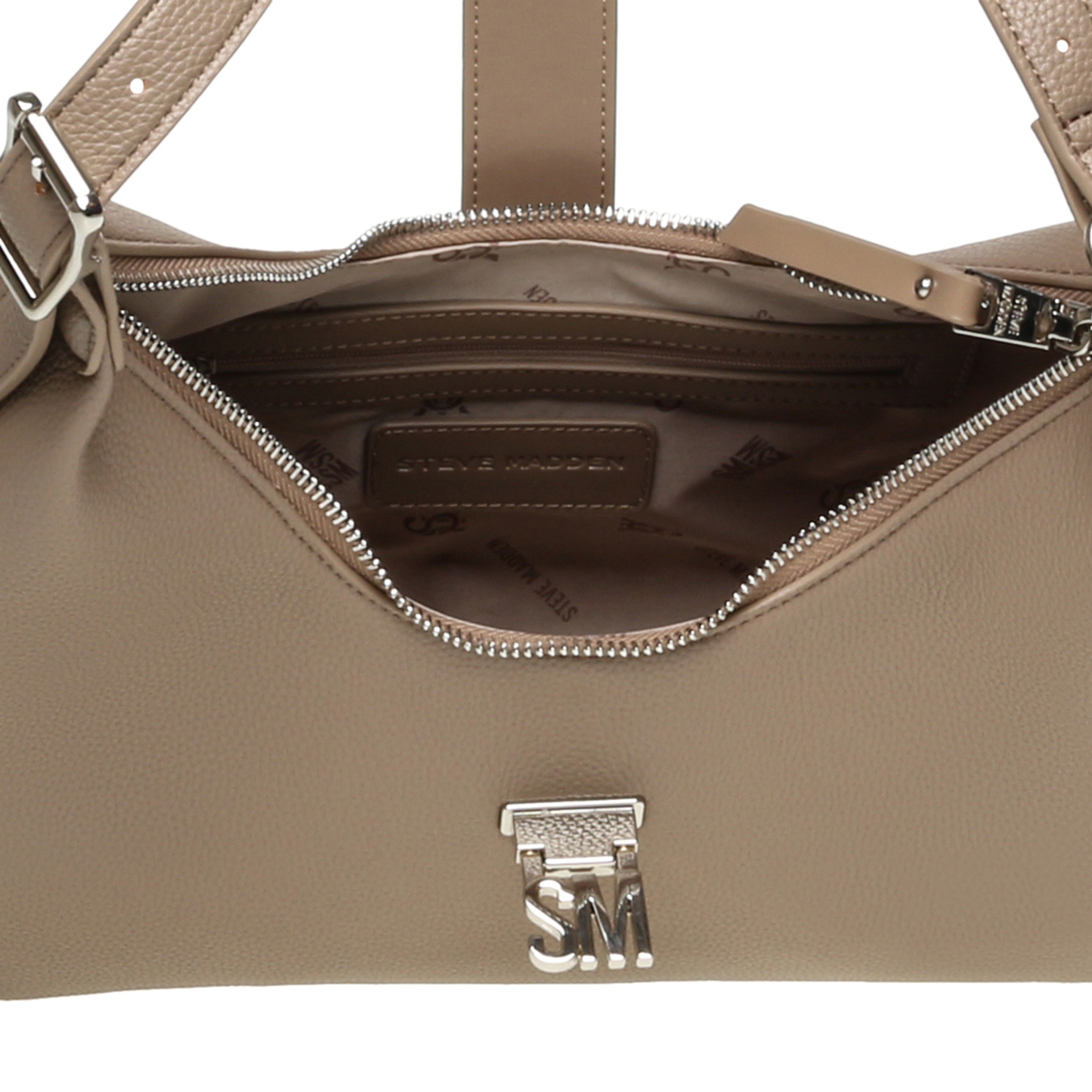 Bovie Taupe Satchel