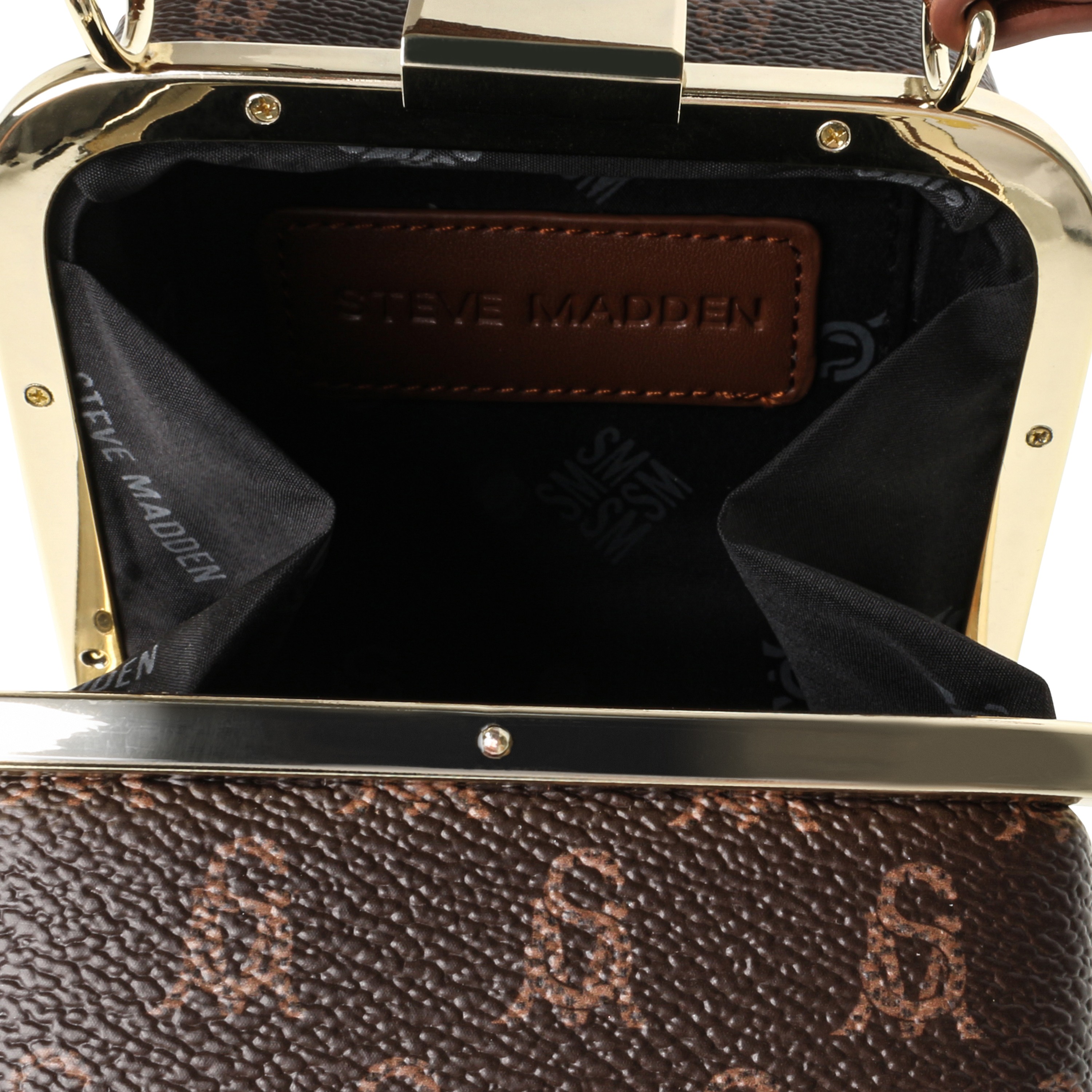 BPAULY BROWN-GOLD SATCHEL