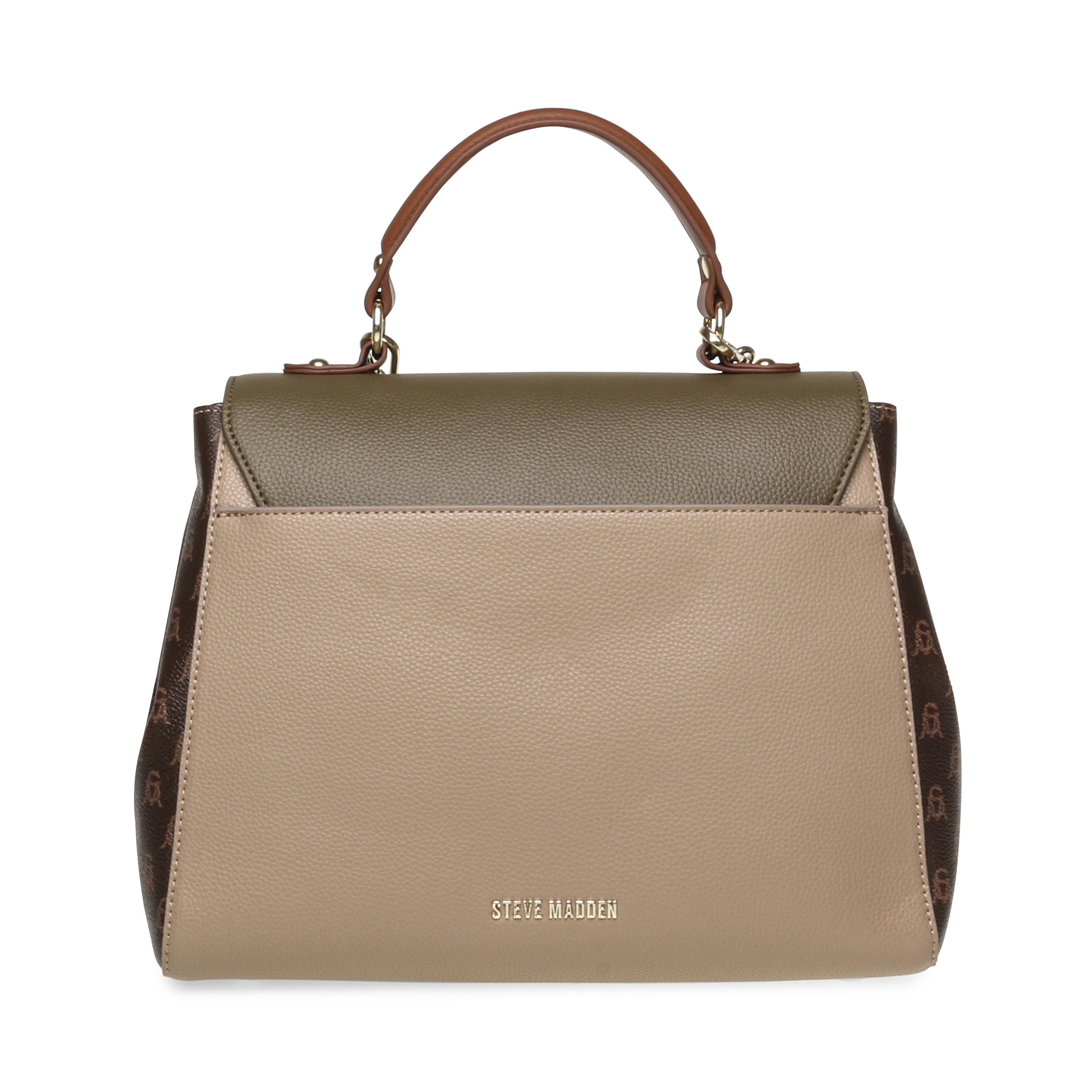 Bsherif Taupe Multi Satchel