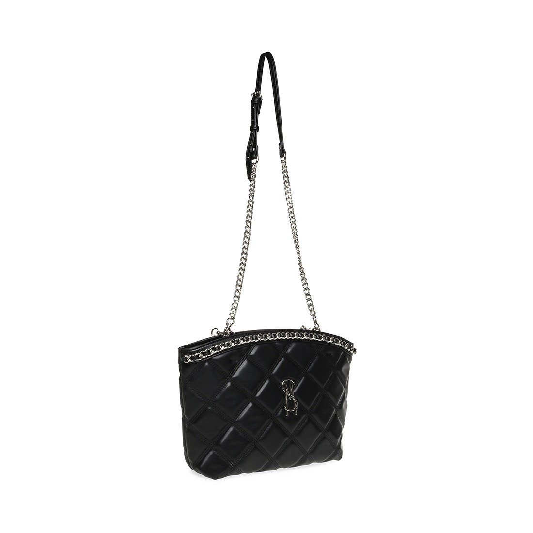 BSOLE BLACK-SILVER SATCHEL