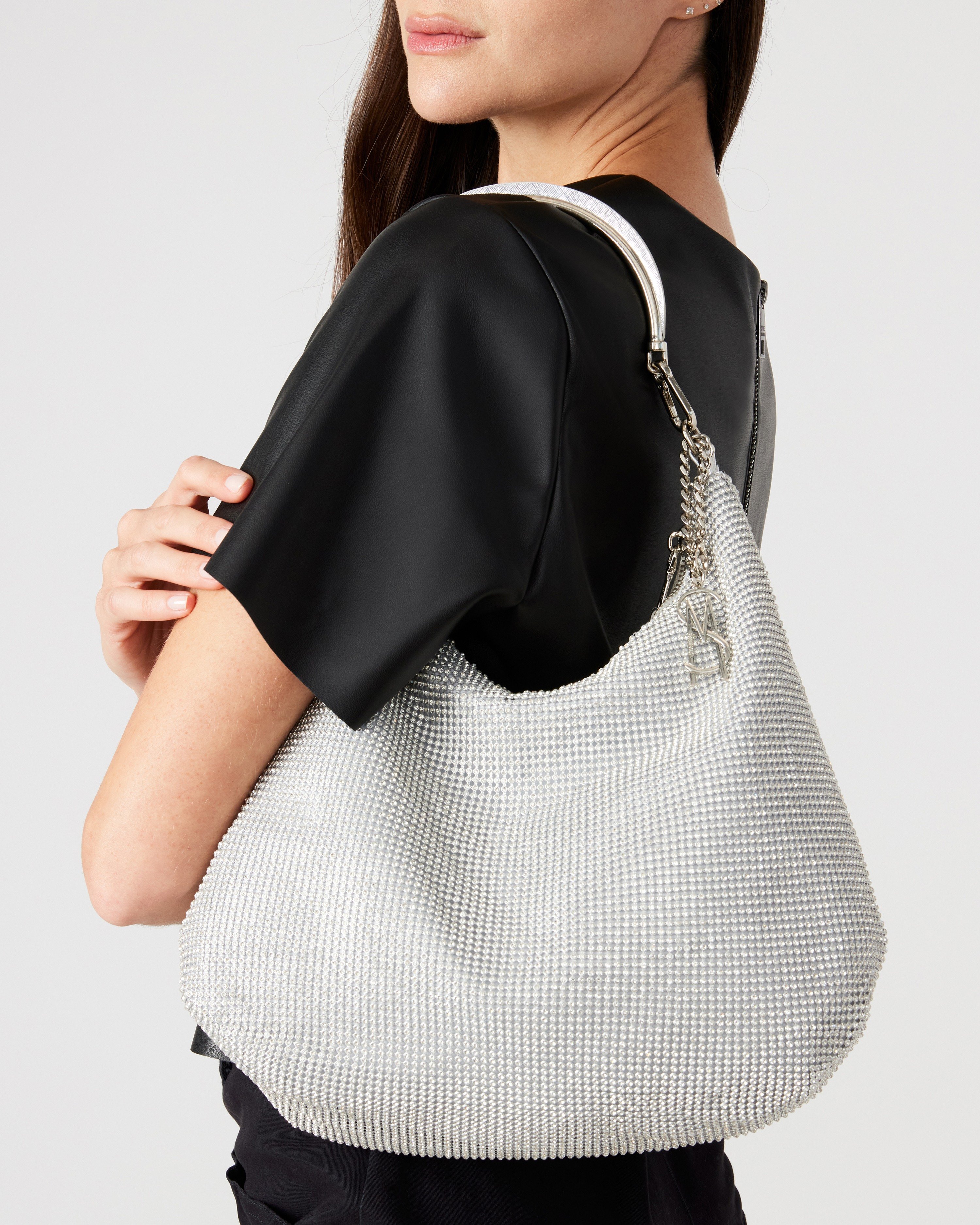 Bstarlet Silver Satchel