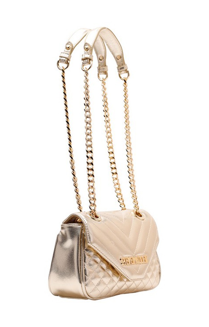 Bi2001 Gold Handbags