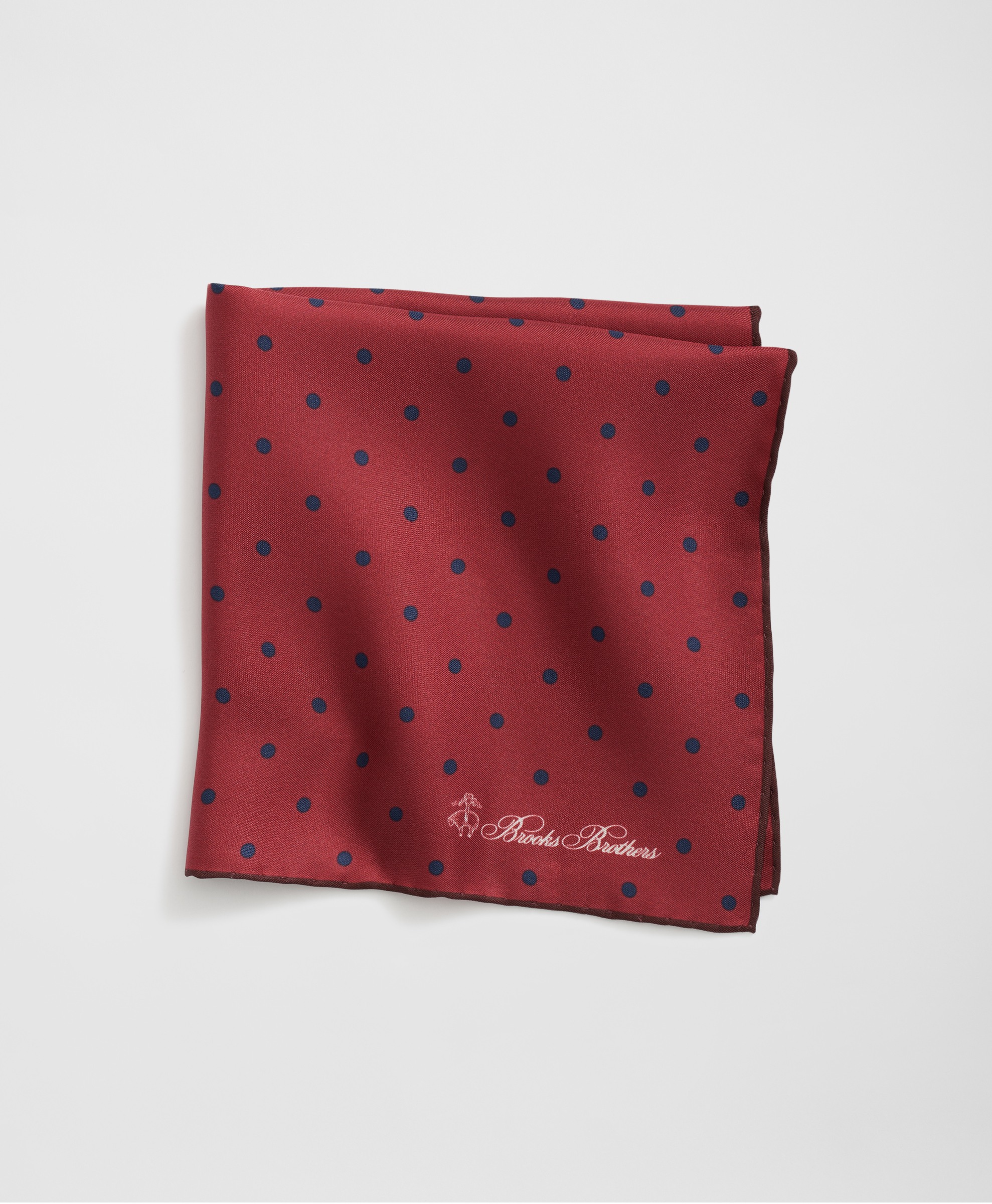 Brooks Brothers | Dotted Silk Pocket Square