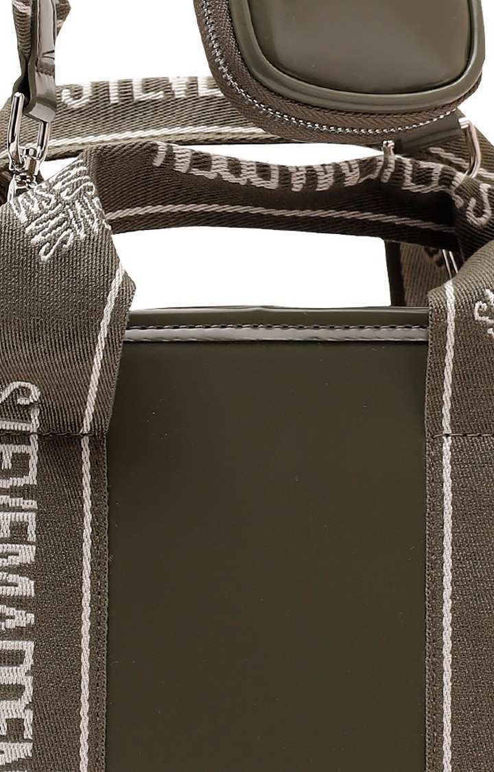 Bwebber Patent Green Handbags
