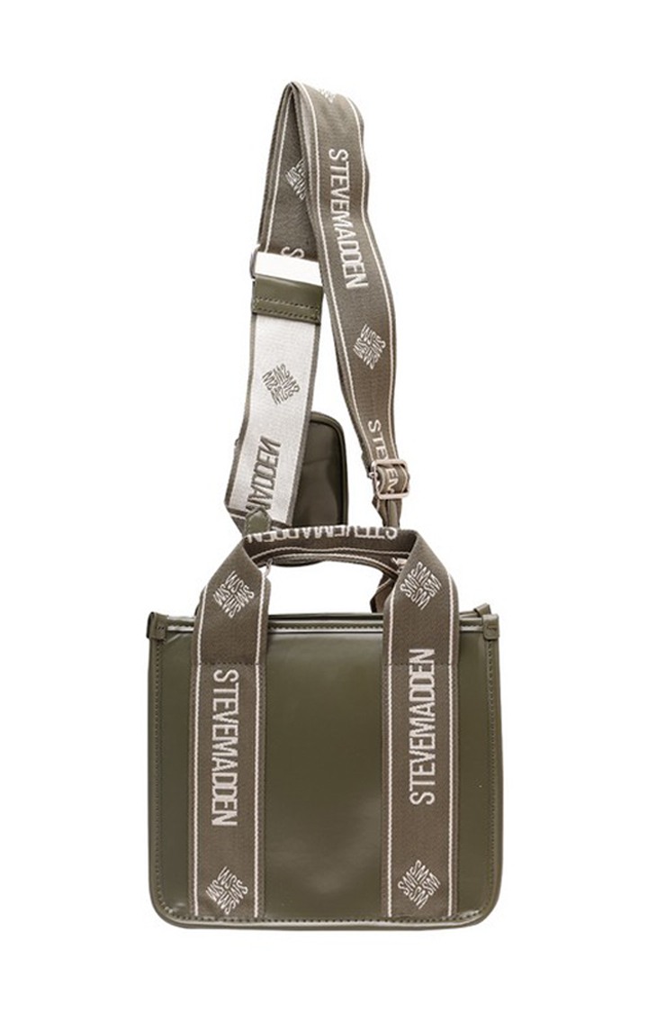 Bwebber Patent Green Handbags