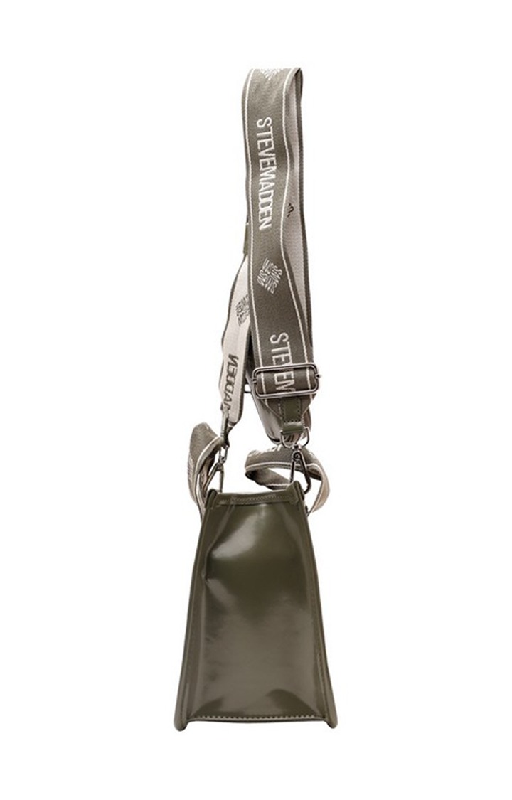 Bwebber Patent Green Handbags
