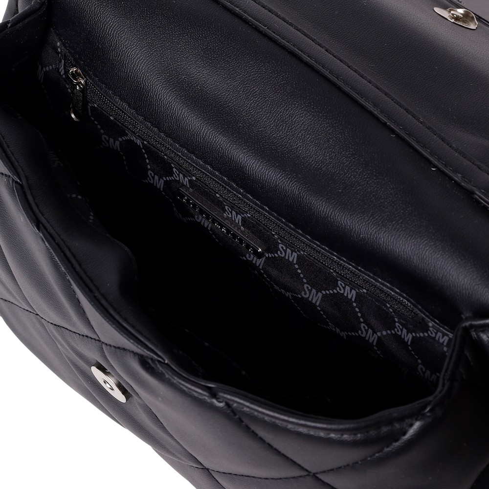 BZOLA 2 BLACK SATCHEL