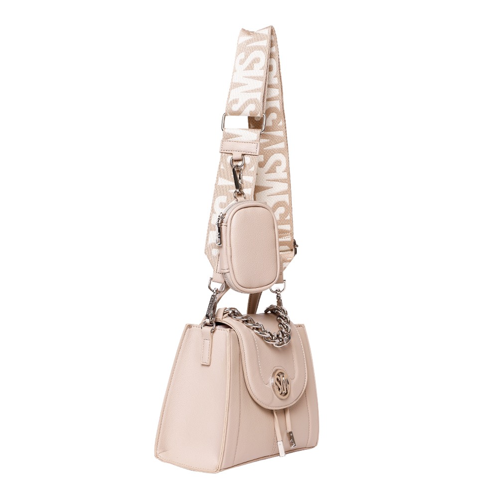 BREMMY 2 TIMELESS TAUPE SATCHEL