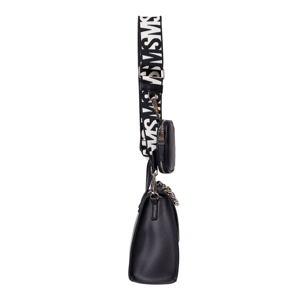 BREMMY 2 BLACK SATCHEL