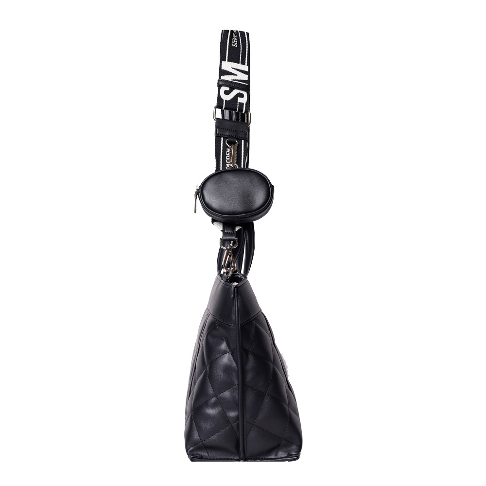 BELIA 2 BLACK SATCHEL