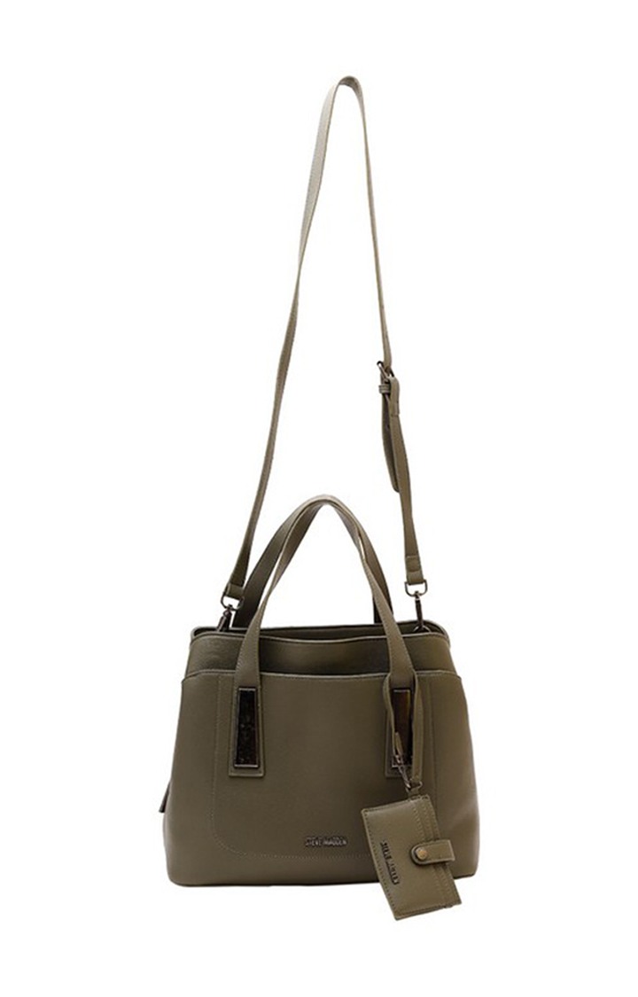Bgramer 2 Green Handbags