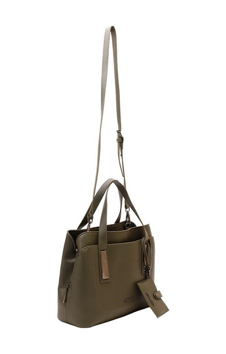 Bgramer 2 Green Handbags