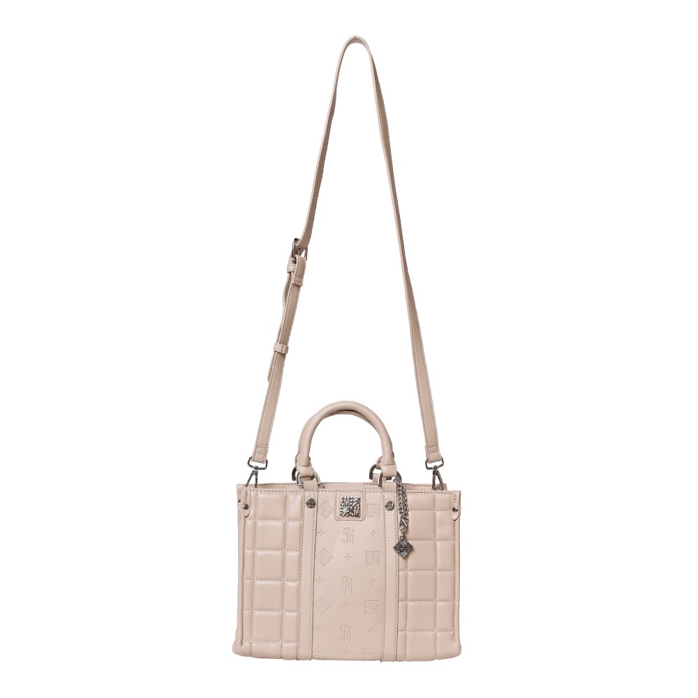 BMICH TIMELESS TAUPE SATCHEL