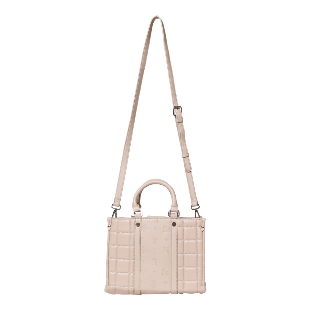 BMICH TIMELESS TAUPE SATCHEL
